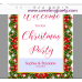 Christmas Party Welcome Sign,Holiday Party Welcome sign,(008ch)